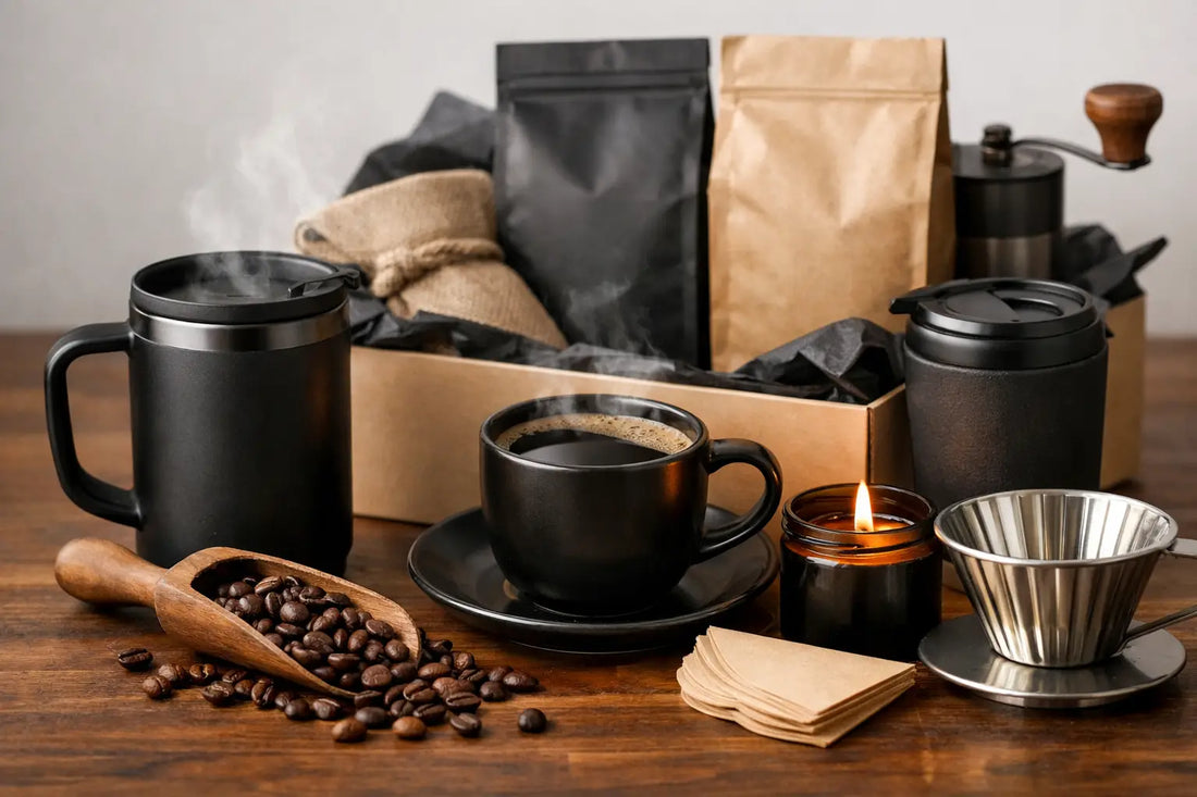 Giftable Coffee Merch Bundles That Bring Heat